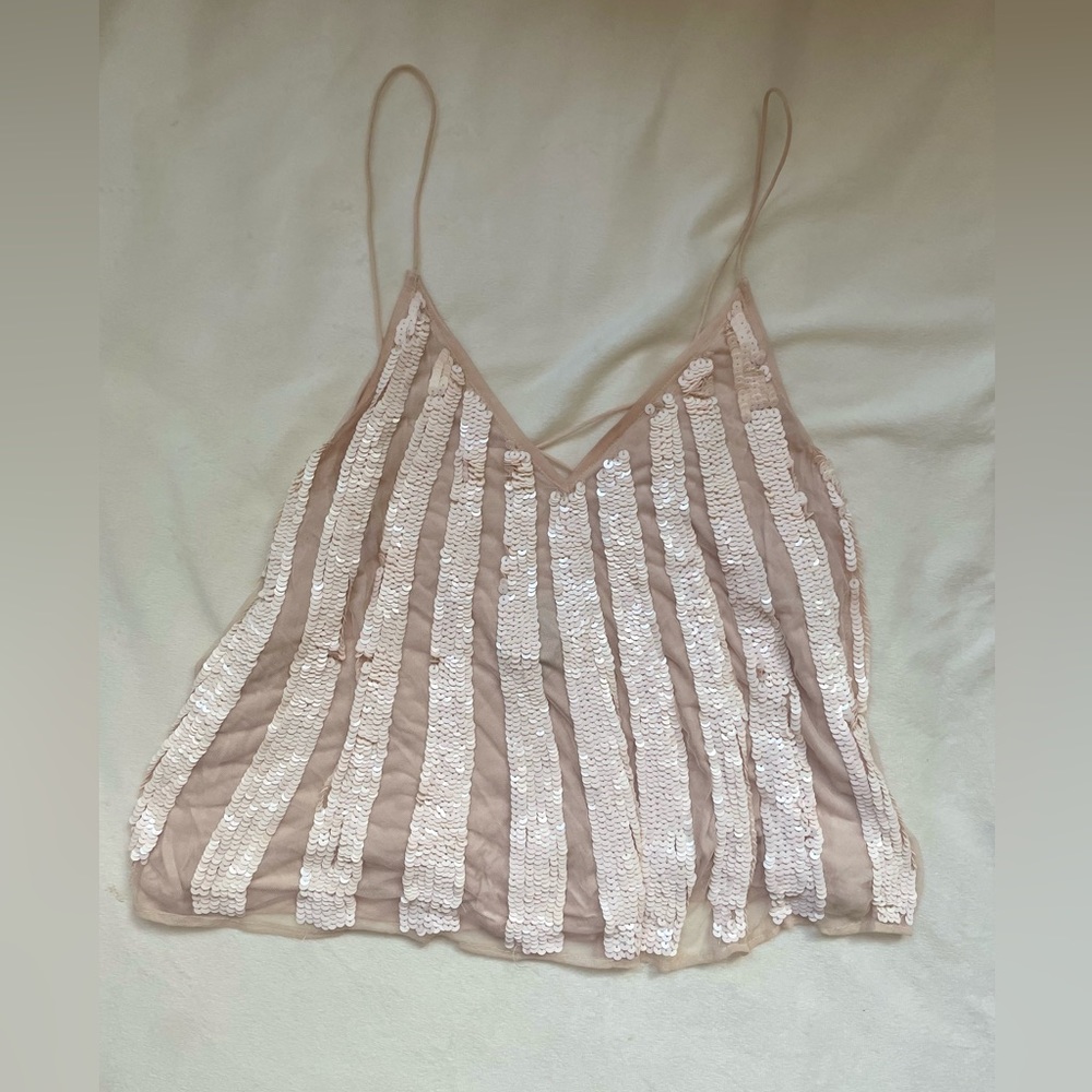 ASOS sequin tank top
